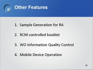 Slide24 Additional features