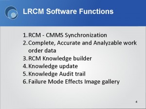 Slide4 LRCM Software Functions
